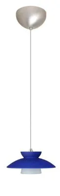 Trilo One-Light Pendant in Satin Nickel