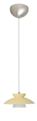 Trilo One-Light Pendant in Satin Nickel