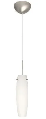 Tu Tu One-Light Pendant in Satin Nickel