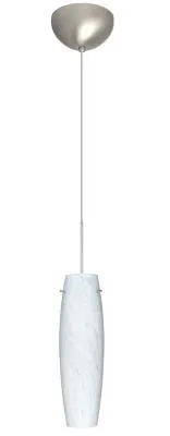Tu Tu One-Light Pendant in Satin Nickel
