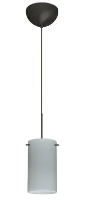 Stilo One-Light LED Pendant in Bronze