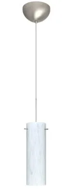Copa One-Light Pendant in Satin Nickel