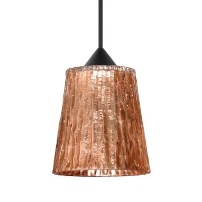 Nico 4 LED Pendant in Black