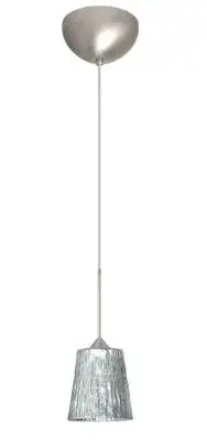 Nico Mini Pendant in Satin Nickel