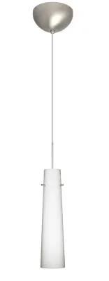 Camino One-Light Pendant in Satin Nickel