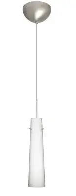 Camino One-Light Pendant in Satin Nickel