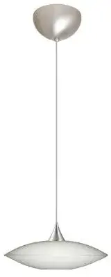 Spazio One-Light Pendant in Satin Nickel
