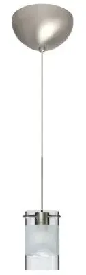Scope One-Light Mini Pendant in Satin Nickel