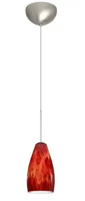 The Karli mini pendant delivers focused task lighting in a compact 4-inch profile. Its satin nickel finish and glass shade create a refined, versatile look suitable for modern and transitional interiors.