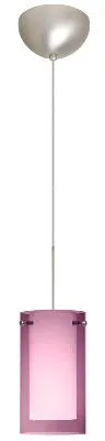 Pahu One-Light Mini Pendant in Satin Nickel