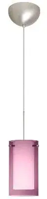 Pahu One-Light Mini Pendant in Satin Nickel
