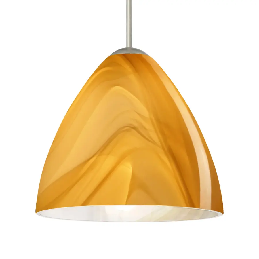 Mia Mini Pendant - Honey Glass
