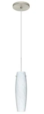 Tu Tu One-Light Pendant in Satin Nickel