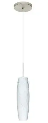 Tu Tu One-Light Pendant in Satin Nickel