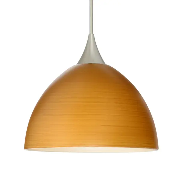 Brella Mini Pendant in Oak Glass