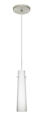 Camino One-Light Pendant in Satin Nickel
