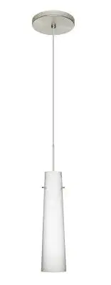 Camino One-Light Pendant in Satin Nickel