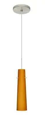 Camino One-Light Pendant in Satin Nickel