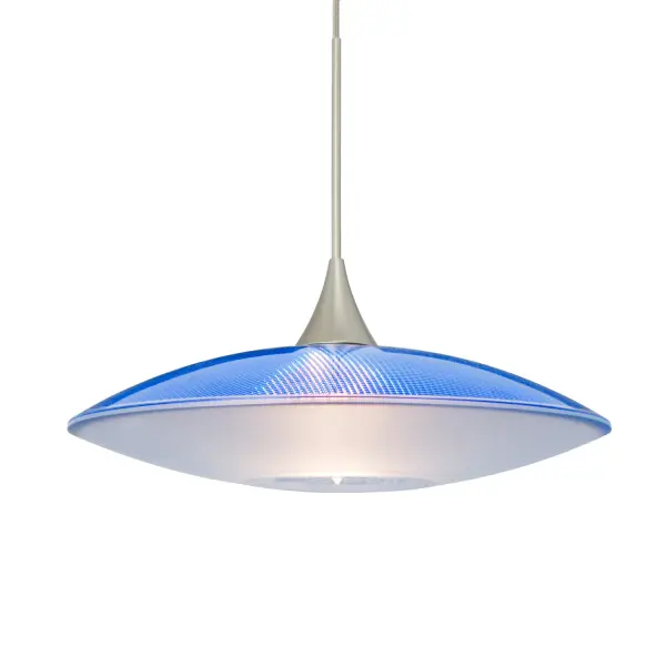 Spazio Blue/Frost Mini Pendant