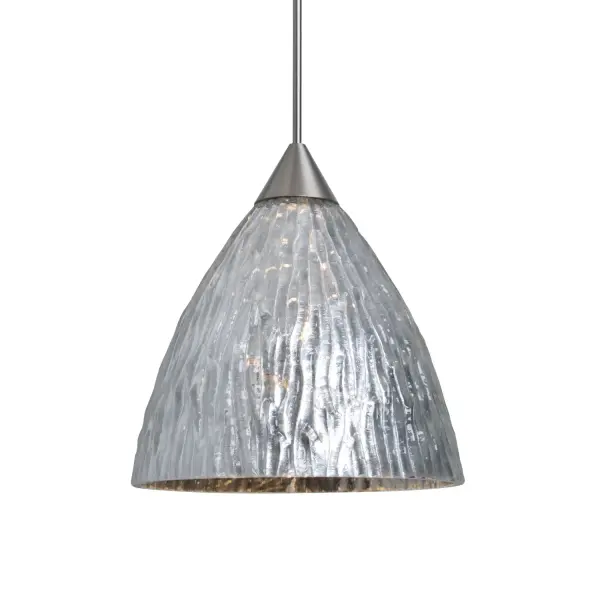 Eve Stone Silver Foil Mini Pendant - Image 1