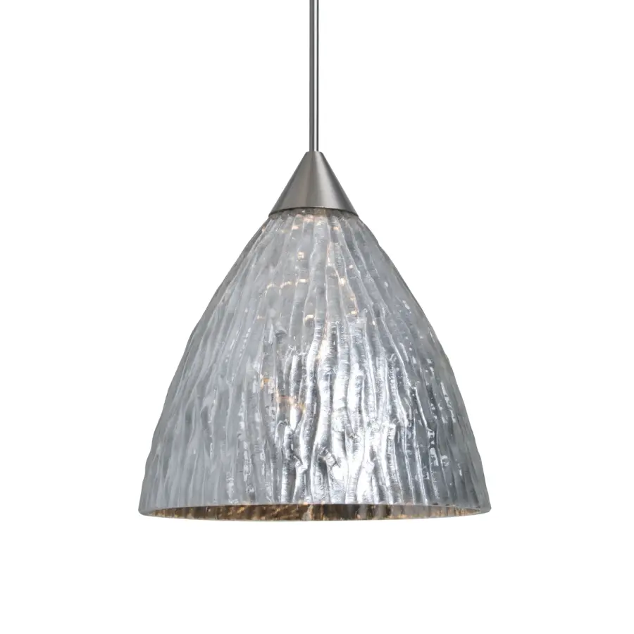 Eve Stone Silver Foil Mini Pendant - Image 1