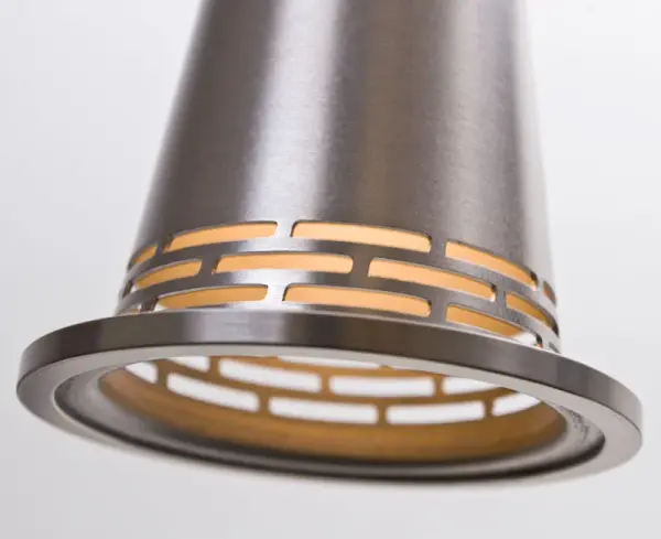 Prince Cone Mini Pendant in Satin Nickel - Image 2