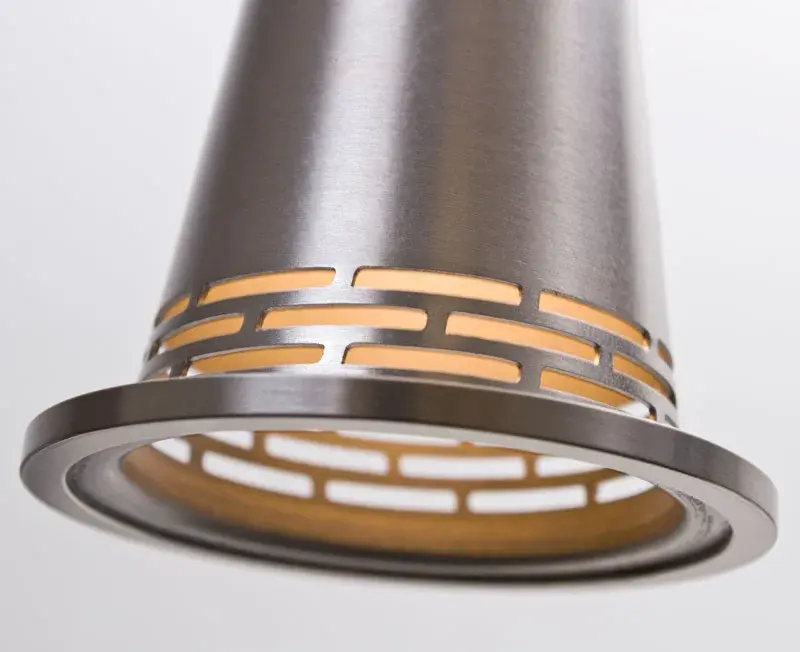 Prince Cone Mini Pendant in Satin Nickel - Image 2