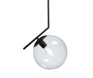 Hugo Clear Globe Pendant Light