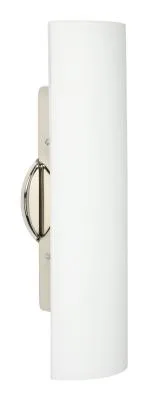 Darci 2-Light Wall Sconce in Polished Nickel