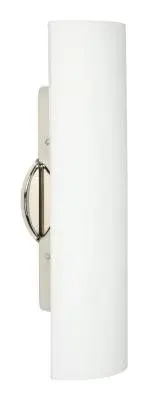 Darci 2-Light Wall Sconce in Polished Nickel
