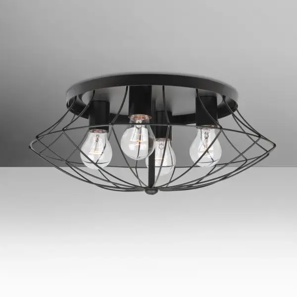 The Spezza 18 brings urban industrial style to any space with its distinctive woven metal rod construction. Perfect for modern interiors seeking exposed hardware aesthetics and visible light sources.