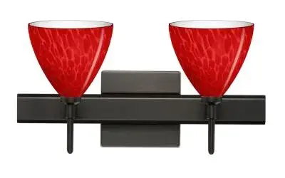 The Mia Vanity with Square Canopy by Besa Lighting