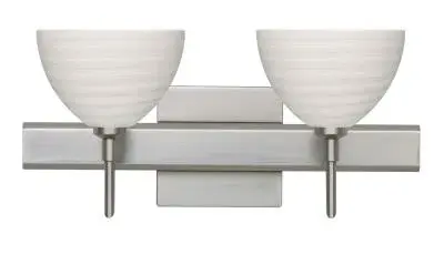 In Satin Nickel by  Besa from the Brella collection.