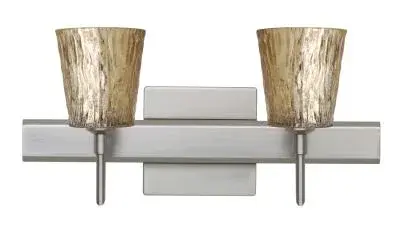 In Satin Nickel by  Besa from the Nico collection.