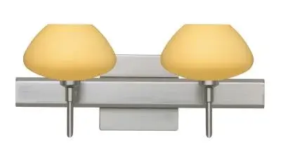 In Satin Nickel by  Besa from the Peri collection.