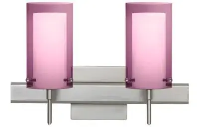 In Satin Nickel by  Besa from the Pahu collection.