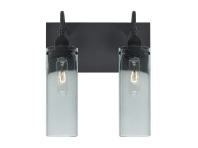 Juni 2-Light Vanity in Black