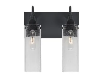 Juni 2-Light Vanity in Black