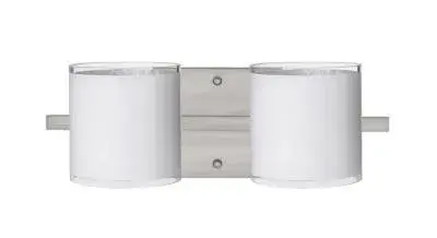 In Satin Nickel by  Besa from the Pogo collection.