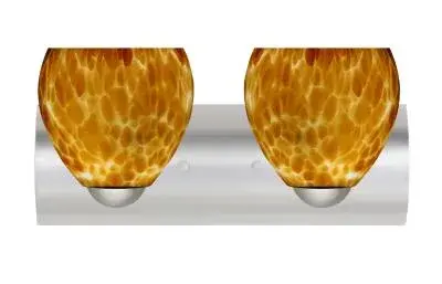 In Satin Nickel by  Besa from the Bolla collection.