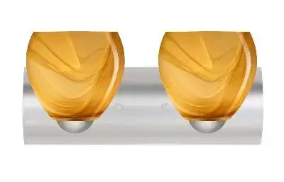 In Satin Nickel by  Besa from the Bolla collection.