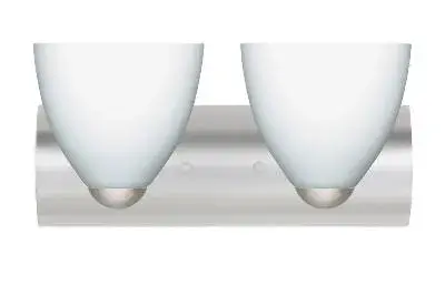 In Satin Nickel by  Besa from the Sasha collection.
