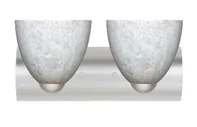 In Satin Nickel by  Besa from the Sasha collection.
