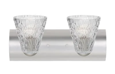 Nico 2-Light Vanity Light in Satin Nickel