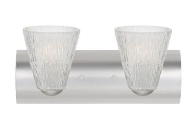 Nico 2-Light Vanity Light in Satin Nickel
