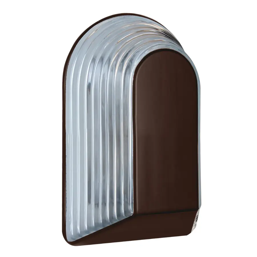 Costaluz 3062 Series Outdoor Wall Sconce in Bronze with Clear Glass