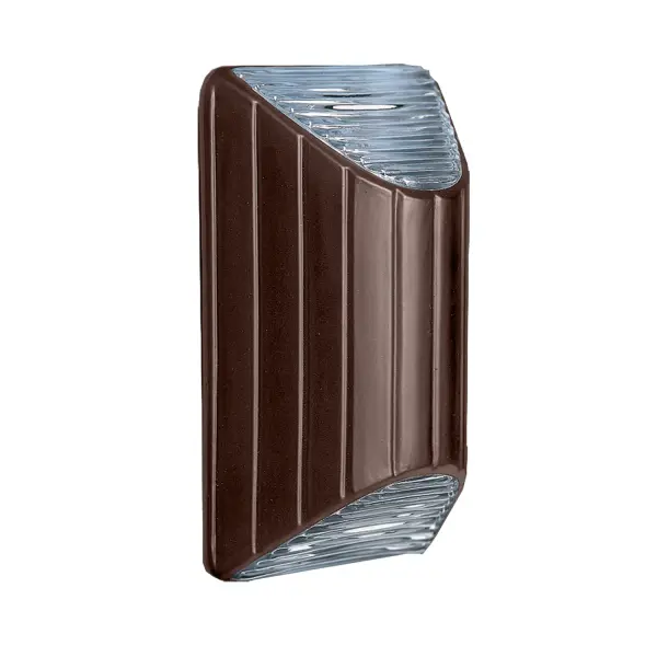 Pulse Outdoor Wall Sconce - Bronze with Clear Glass