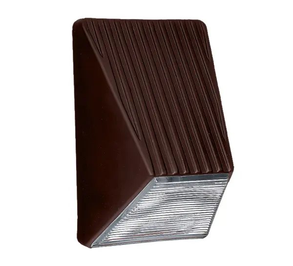The Costaluz Spa wall sconce features hand-painted bronze finish with clear glass, providing directional, glare-free lighting. Its weather-resistant design makes it ideal for outdoor spaces while maintaining aesthetic appeal for interior applications.