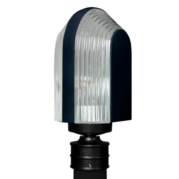 Costaluz 3139 Series Black/Clear Post Mount