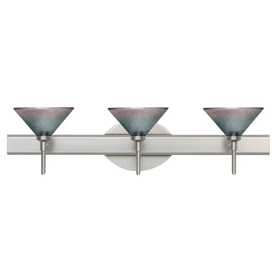 Kona 4 Vanity Light - Bicolor Glass